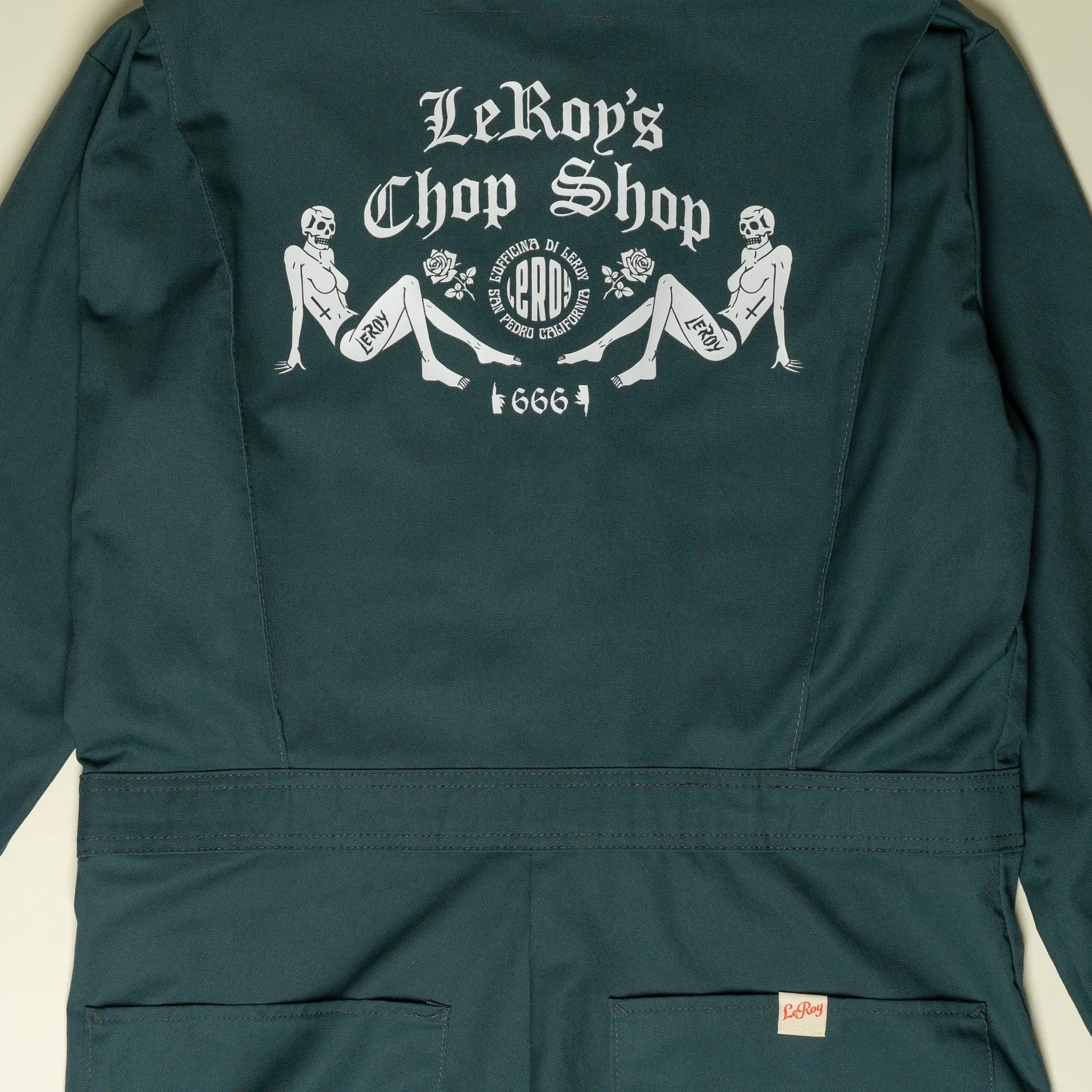 LeRoy's Chop Shop Long Sleeve Coveralls