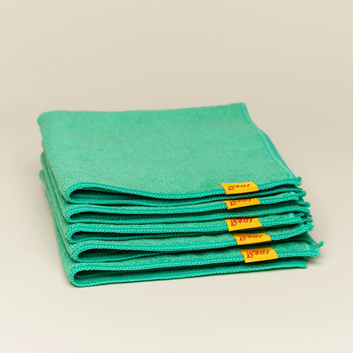 Microfiber Cloths 5-Pack for Car Detailing | L'officina di LeRoy