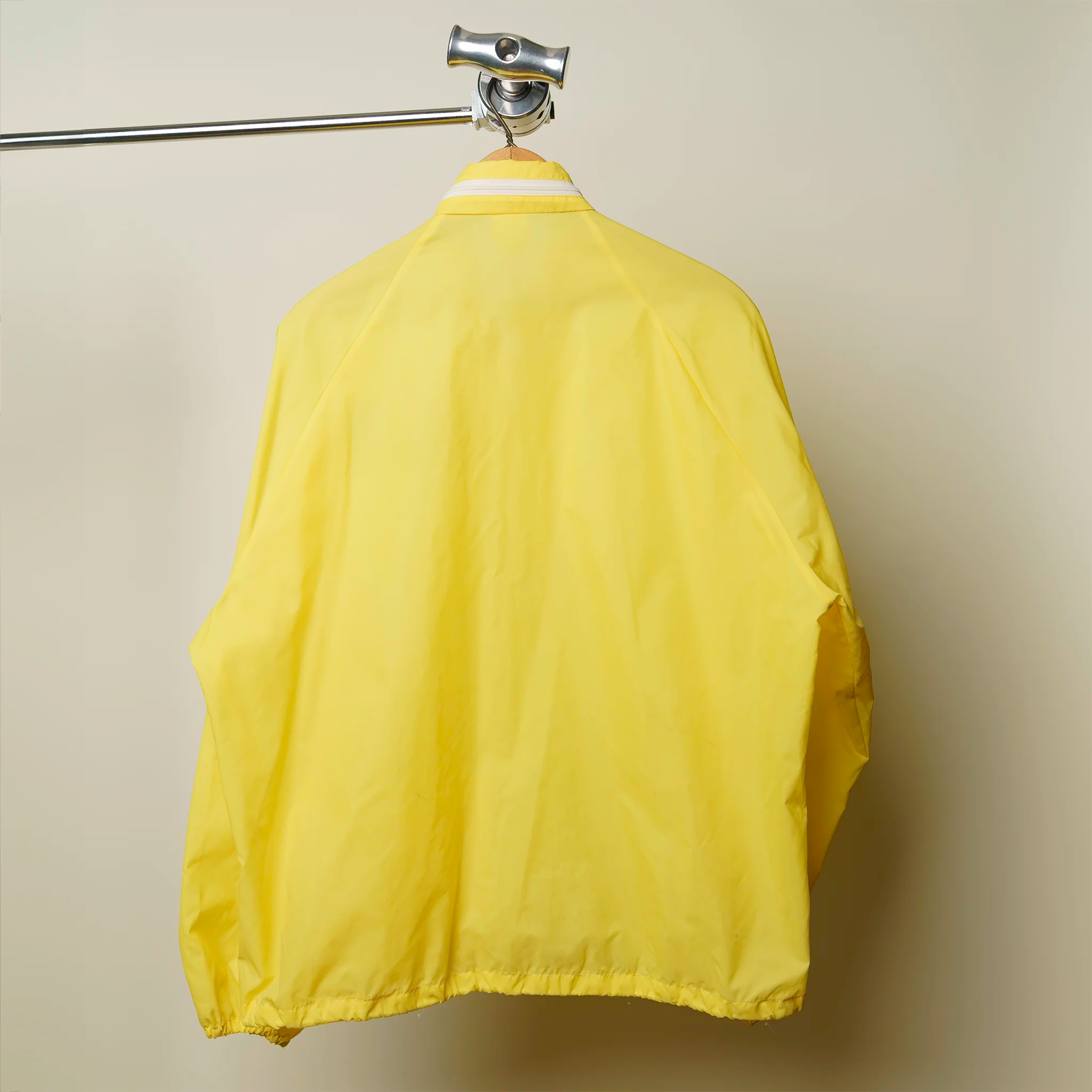 Large 1980s Yellow Martin Cadillac Windbreaker