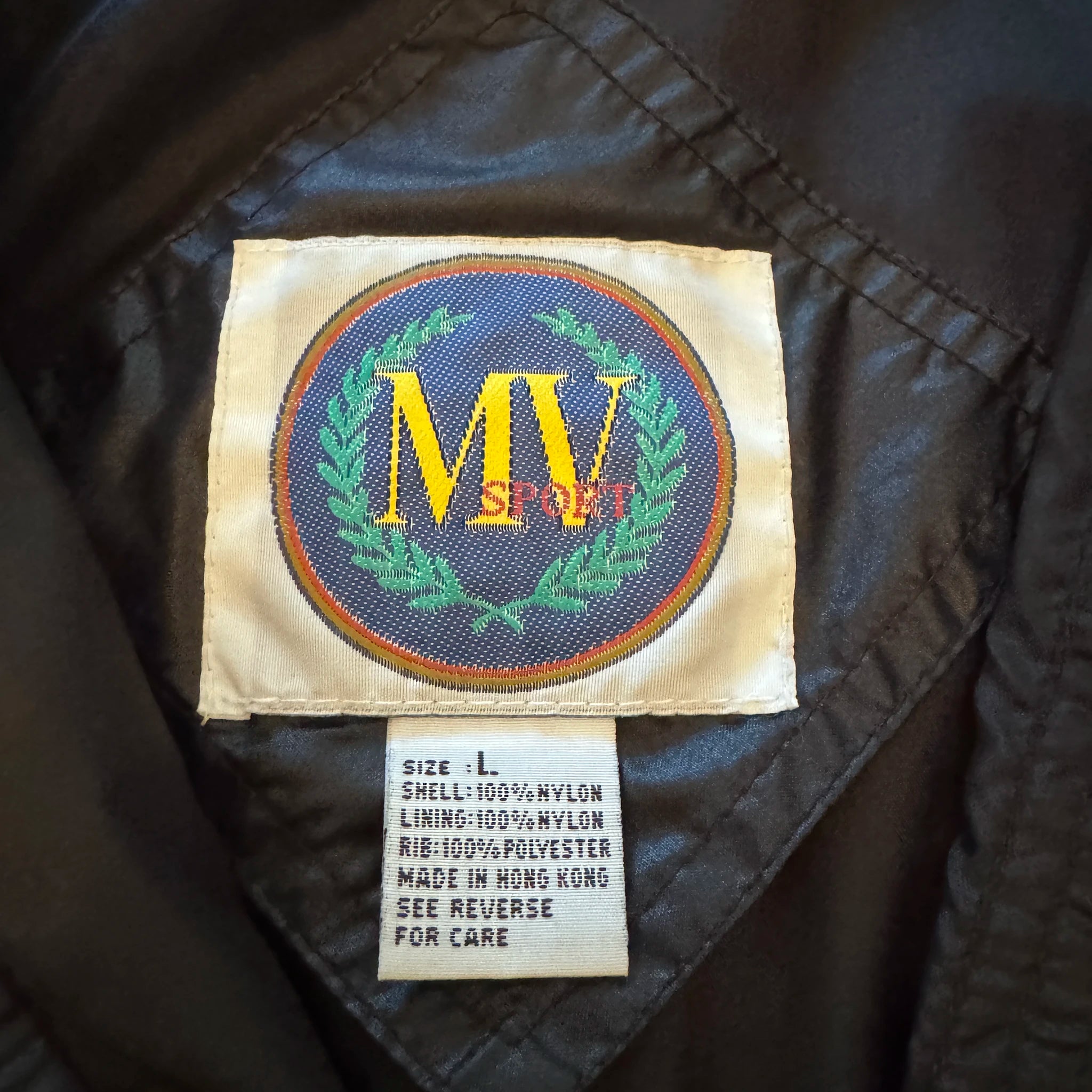 Chaqueta de carreras grande MV Sport Castrol GTX de la década de 1990