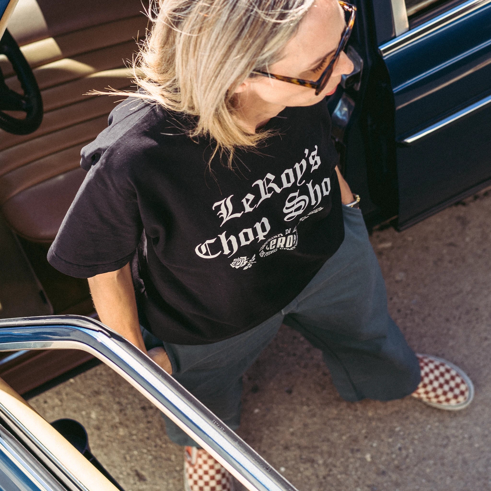 LeRoy's Chop Shop Heavy Weight T-Shirt