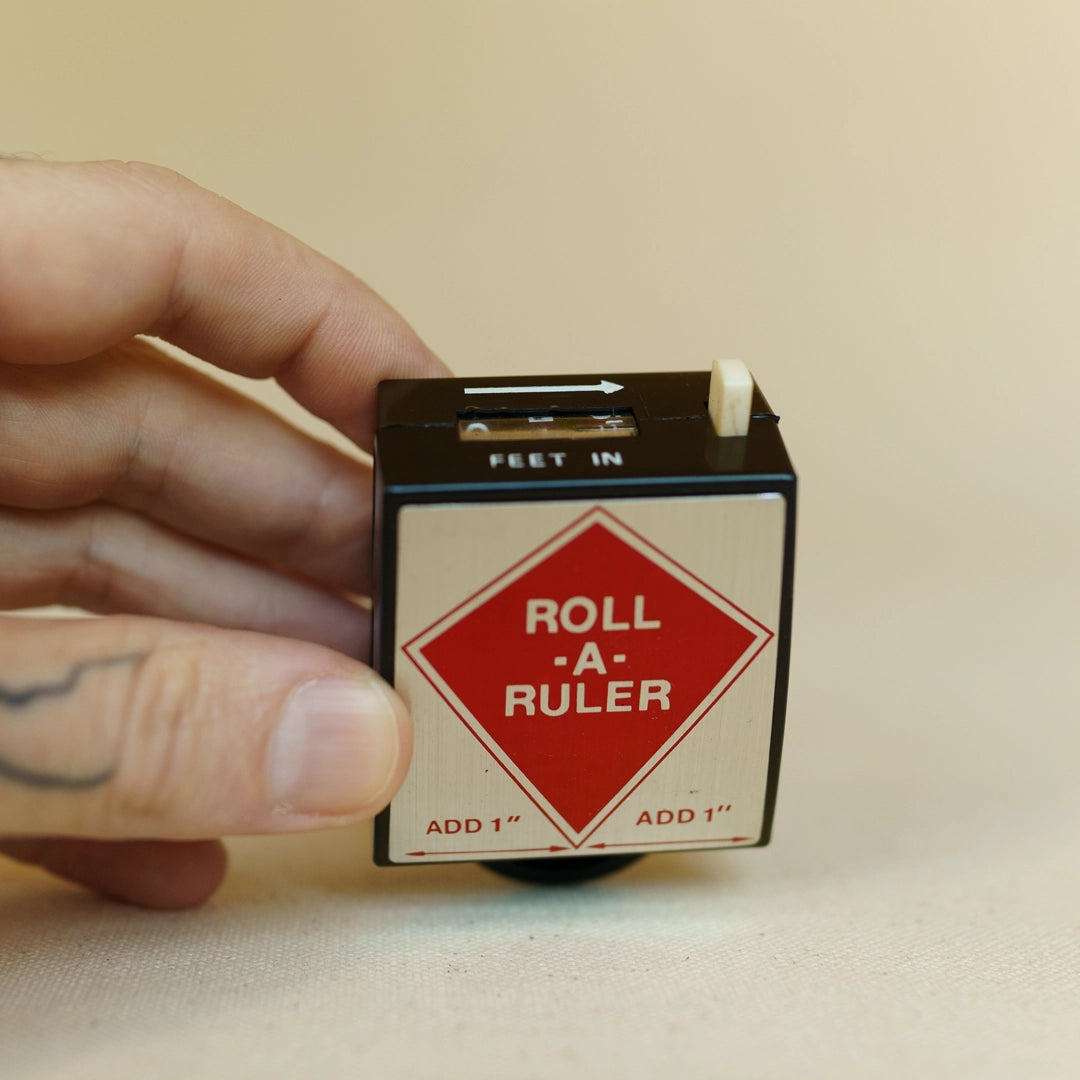 ヴィンテージ デッドストック 香港 Roll-A-Ruler 巻尺